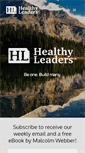 Mobile Screenshot of healthyleaders.com